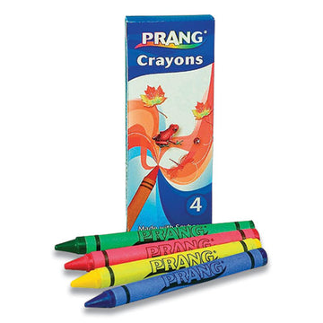 Prang® Crayons Made With Soy, 4 Assorted Colors-pack, 288 Packs-carton freeshipping - TVN Wholesale